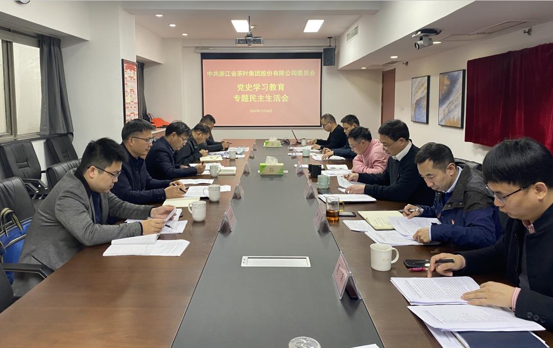 云开体育(中国)党委召开党史学习教育专题民主生活会