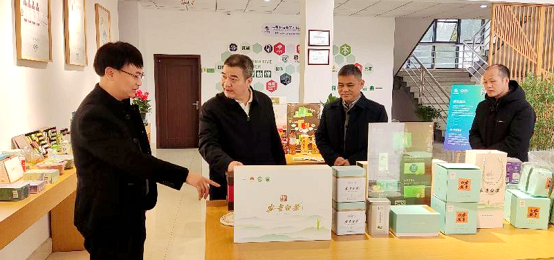 省供销社监事会主任童日晖调研云开体育(中国)兴合科技公司